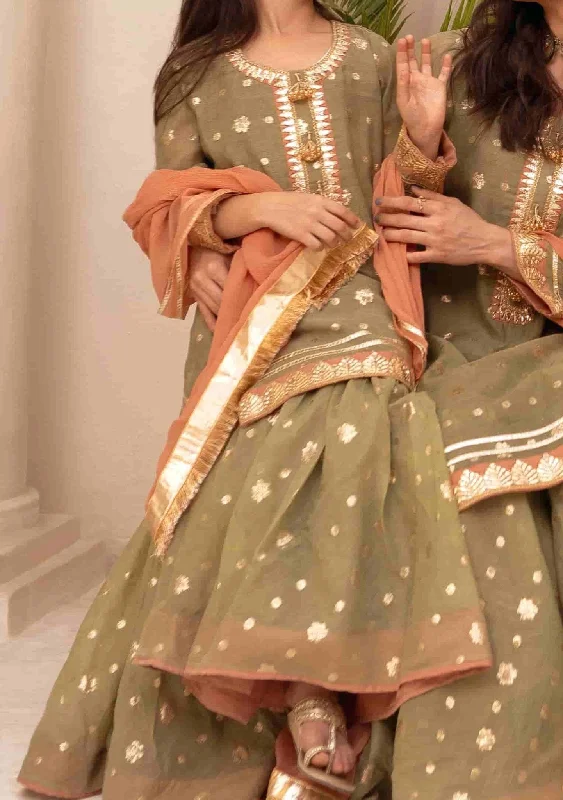 Girl's Ready Made Pakistani Sharara Dress