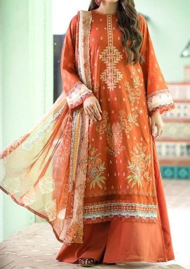 Gulljee Mishaal Ready Made Embroidered Lawn Dress