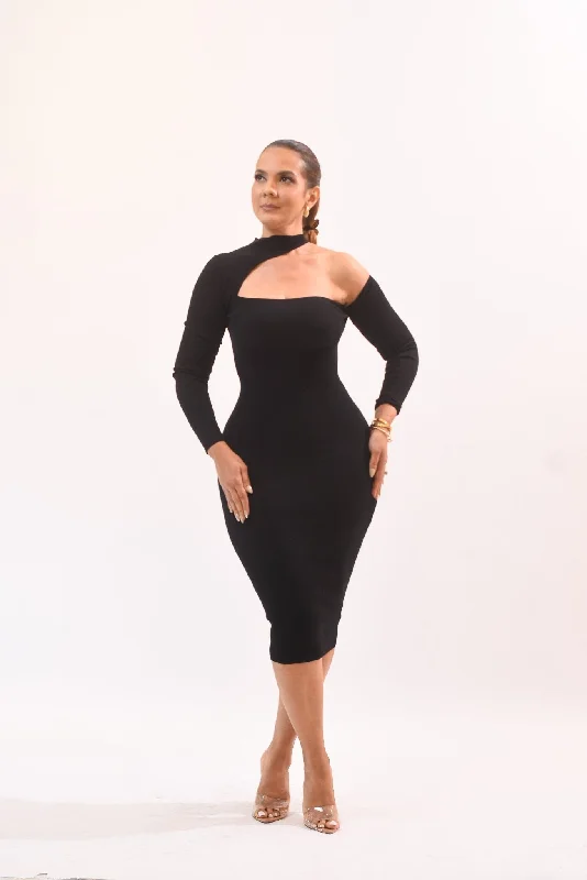 Just Unique Dress Black