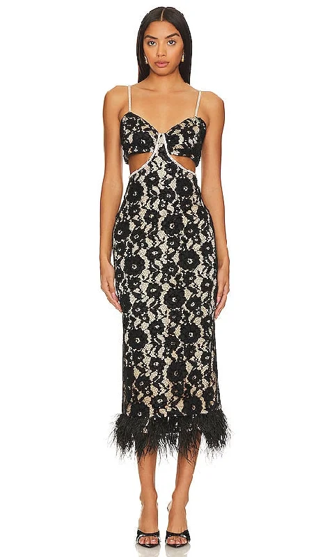 LIKELY Sarah Dress in Black