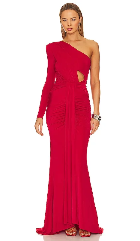 NBD Althea Gown in Red