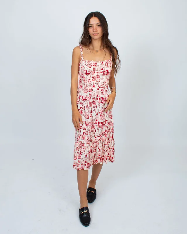 Newsprint Dress