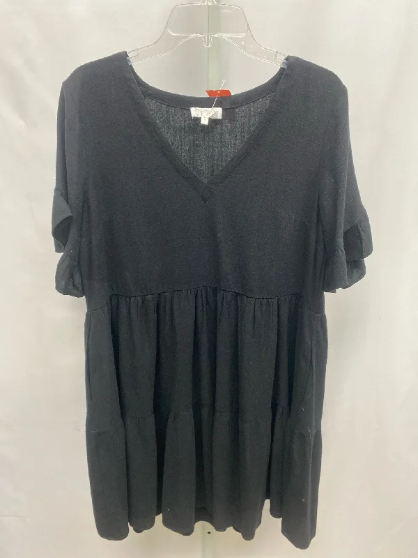 Size 10 Black 3/4 Sleeve Dress