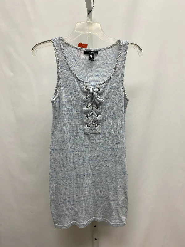 Size Small Forever 21 Blue Heather Junior Dress