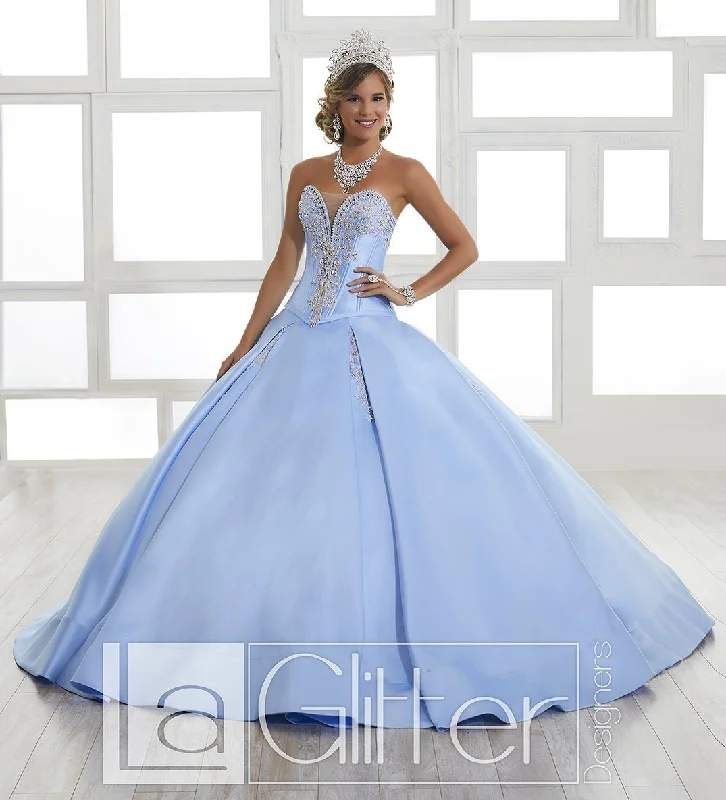 Strapless Mikado Dress by House of Wu LA Glitter 24029