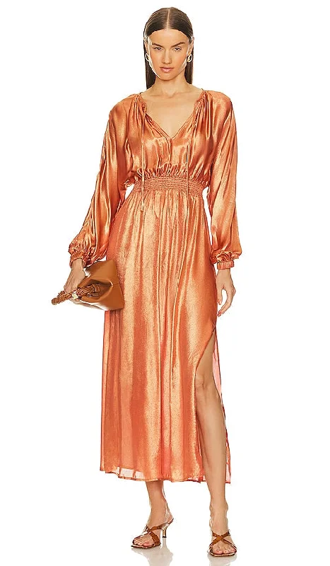 Sundress Tianna Dress in Rust