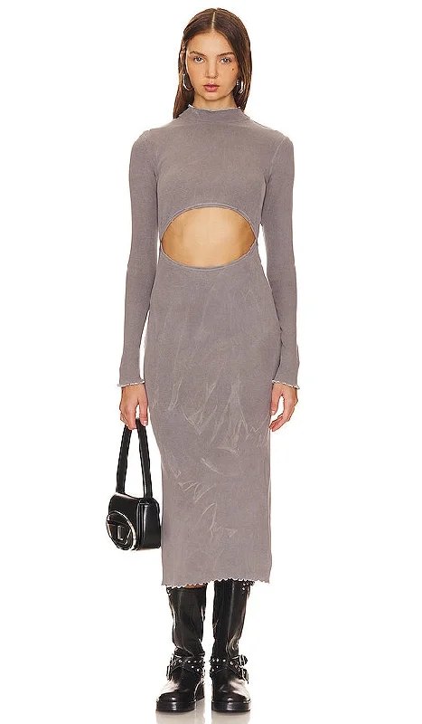 Tularosa Green Chiara Dress in Grey