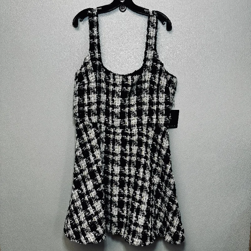 Tweed Dress Casual Short Eloquii, Size 16