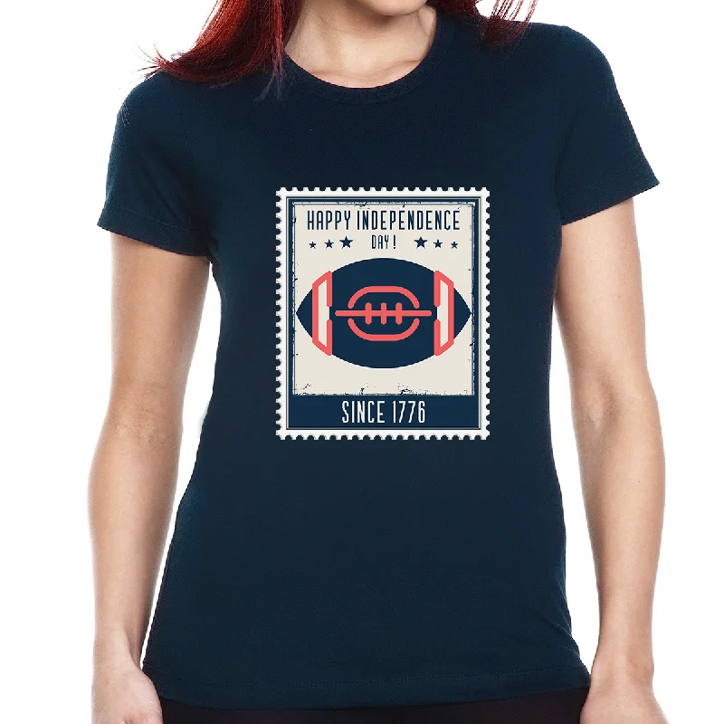 4th of July Shirt USA Patriotic Shirts for Women Football American Flag Fourth of July Shirts for Women Solid Print Embellished 4th of July Shirt USA Patriotic Shirts for Women Football American Flag Fourth of July Shirts for Women Solid Print Embellished