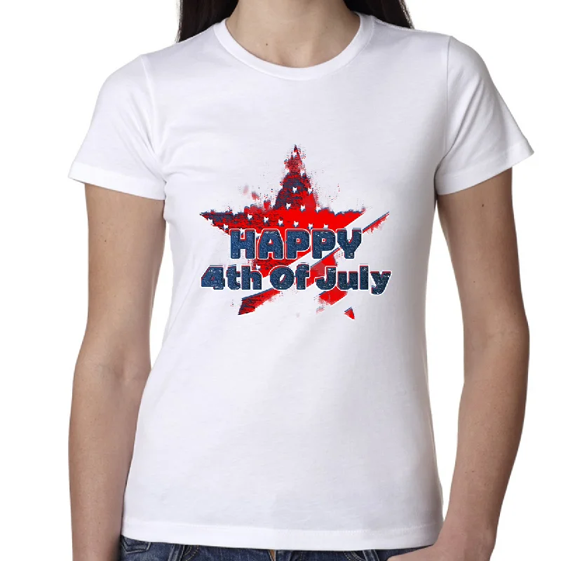 4th of July Shirts for Women Fourth of July Shirts Women American Shirt 4th of July Patriotic Shirts Ribbed T-Shirt High Neck Heavyweight 4th of July Shirts for Women Fourth of July Shirts Women American Shirt 4th of July Patriotic Shirts Ribbed T-Shirt High Neck Heavyweight