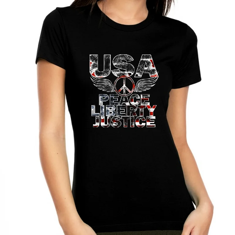 4th of July Shirts for Women Patriotic Shirts for Women Peace Liberty Justice Black American Flag Shirt Hooded Caped Shawl Collar 4th of July Shirts for Women Patriotic Shirts for Women Peace Liberty Justice Black American Flag Shirt Hooded Caped Shawl Collar