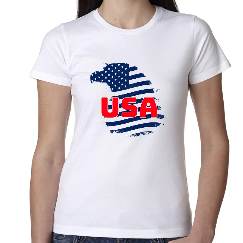 American Flag Shirt Women Patriotic Shirts for Women 4th of July American Flag Shirts 4th of July Shirts Graphic T-Shirt Round Neck Polyester American Flag Shirt Women Patriotic Shirts for Women 4th of July American Flag Shirts 4th of July Shirts Graphic T-Shirt Round Neck Polyester