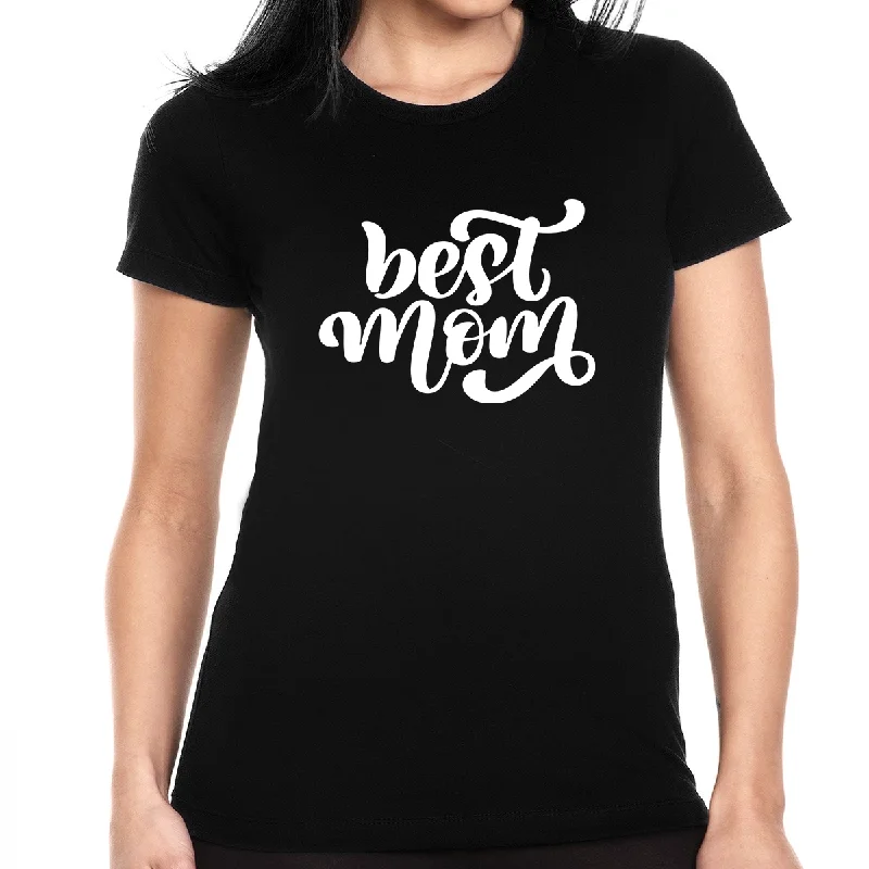 Best Mom Shirt Mothers Day Shirt Cute Mom Life Shirts Mom Shirt Graphic Embroidered Appliqued Best Mom Shirt Mothers Day Shirt Cute Mom Life Shirts Mom Shirt Graphic Embroidered Appliqued