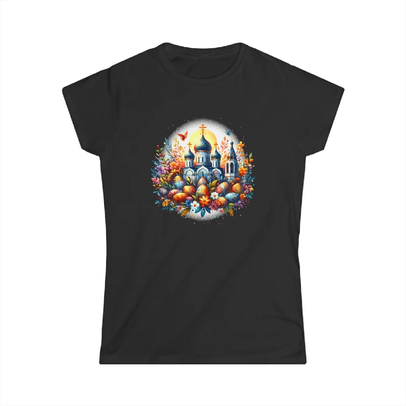 Easter Christian He Is Risen Resurrection Orthodox Easter Womens T Shirt Zippered Front Buttoned Front Snap Front Easter Christian He Is Risen Resurrection Orthodox Easter Womens T Shirt Zippered Front Buttoned Front Snap Front