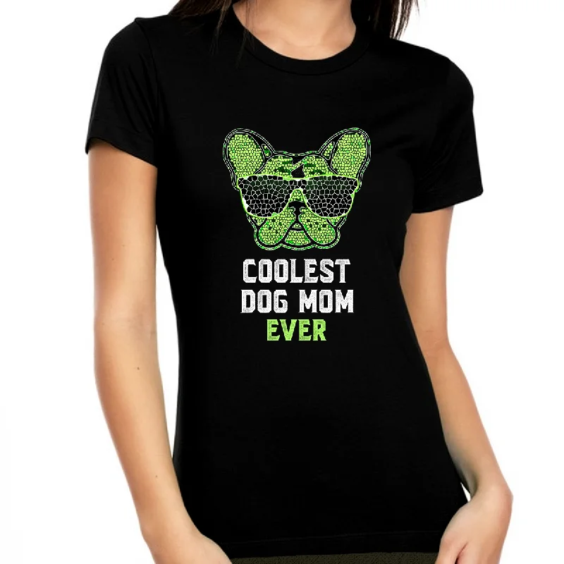 Coolest Dog Mom Ever - Dog Mom Shirt - Dog Shirts for Women Dog Mom Gifts for Women Dog Lover Shirts Beaded Sequined Faux Fur Coolest Dog Mom Ever - Dog Mom Shirt - Dog Shirts for Women Dog Mom Gifts for Women Dog Lover Shirts Beaded Sequined Faux Fur