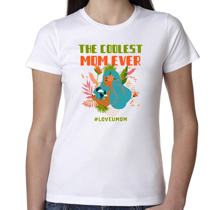 Coolest Mom Shirt Mom Life Mom Shirt Mothers Day Shirt Mom Shirt Thin T-Shirt Open Front Quick Dry Coolest Mom Shirt Mom Life Mom Shirt Mothers Day Shirt Mom Shirt Thin T-Shirt Open Front Quick Dry