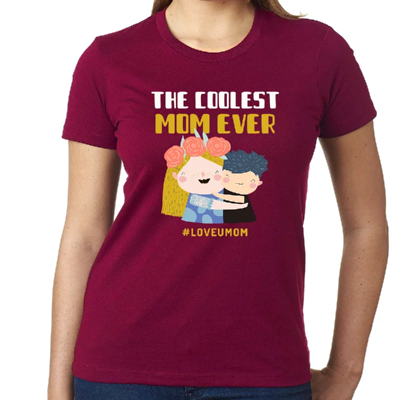 Coolest Mom Shirt Mothers Day Mama Shirts for Women Best Mom Ever Shirt Layered Multi-layer Single Layer Coolest Mom Shirt Mothers Day Mama Shirts for Women Best Mom Ever Shirt Layered Multi-layer Single Layer