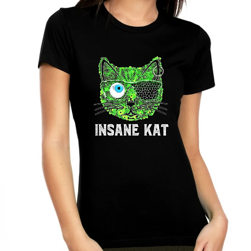 Crazy Cat Shirt - Cat Mom Shirt - Insane Cat Shirts for Women Cat Mom Gifts for Women Cat Lover Shirts Mesh Blend Leather Blend Suede Blend Crazy Cat Shirt - Cat Mom Shirt - Insane Cat Shirts for Women Cat Mom Gifts for Women Cat Lover Shirts Mesh Blend Leather Blend Suede Blend