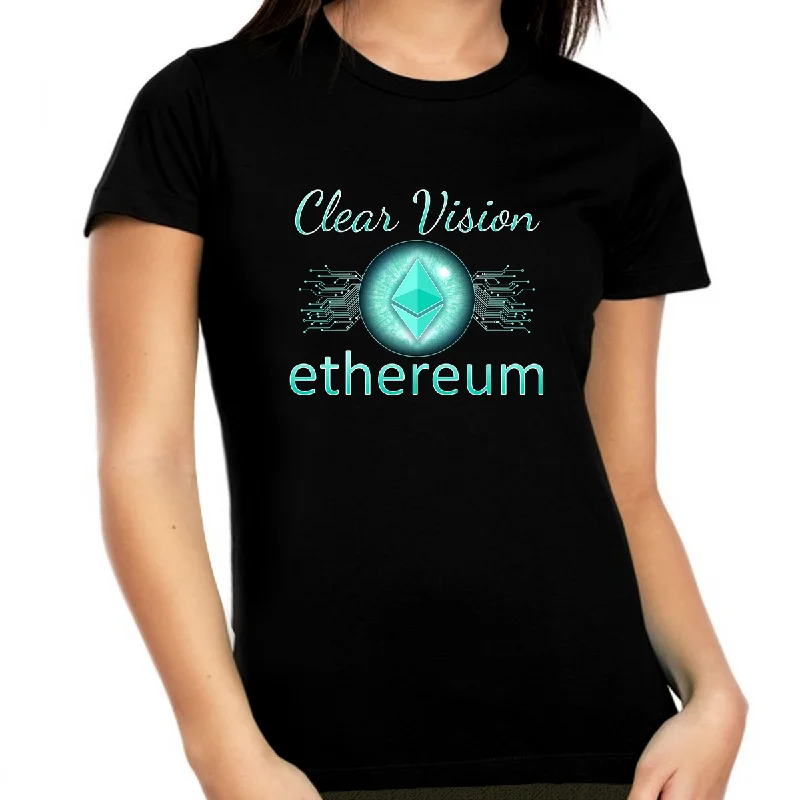 Crypto Shirts for Women Plus Size Ethereum Shirt Crypto Shirts for Women Crypto Shirt ETH Ethereum Shirt Collared Crew Neck Turtle Neck Crypto Shirts for Women Plus Size Ethereum Shirt Crypto Shirts for Women Crypto Shirt ETH Ethereum Shirt Collared Crew Neck Turtle Neck