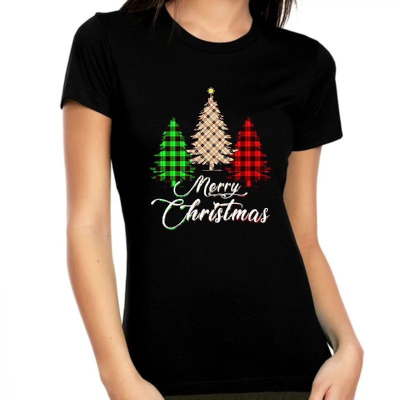 Cute Christmas Shirts for Women Family Christmas Outfits Cute Plaid Christmas Shirt Matching Shirt Collared Crew Neck Turtle Neck Cute Christmas Shirts for Women Family Christmas Outfits Cute Plaid Christmas Shirt Matching Shirt Collared Crew Neck Turtle Neck