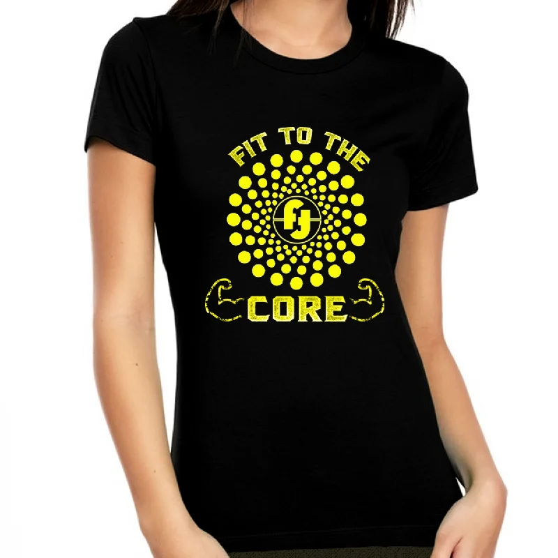 Graphic Tees for WOMEN and TEENS - Cool Workout Tops for WOMEN Vintage Casual Workout Shirts - Fit To The Core Satin Fabric Silk Fabric Chiffon Fabric Graphic Tees for WOMEN and TEENS - Cool Workout Tops for WOMEN Vintage Casual Workout Shirts - Fit To The Core Satin Fabric Silk Fabric Chiffon Fabric