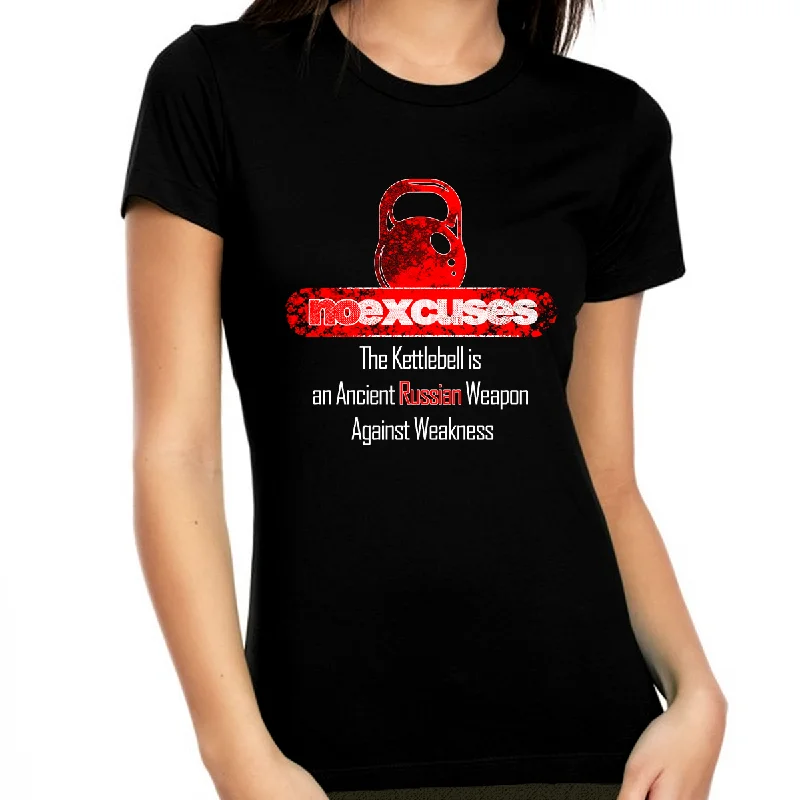 Graphic Tees for WOMEN and TEENS - No Excuses Gym Work Out Shirts for WOMEN - Vintage Shirts for WOMEN Knit Fabric Woven Fabric Fleece Fabric Graphic Tees for WOMEN and TEENS - No Excuses Gym Work Out Shirts for WOMEN - Vintage Shirts for WOMEN Knit Fabric Woven Fabric Fleece Fabric