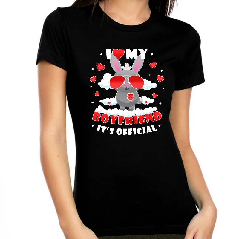 I Love My Boyfriend Shirts Womens Valentines Day Shirt Heart Shirt Valentines Day Gifts for Her Mesh Blend Leather Blend Suede Blend I Love My Boyfriend Shirts Womens Valentines Day Shirt Heart Shirt Valentines Day Gifts for Her Mesh Blend Leather Blend Suede Blend