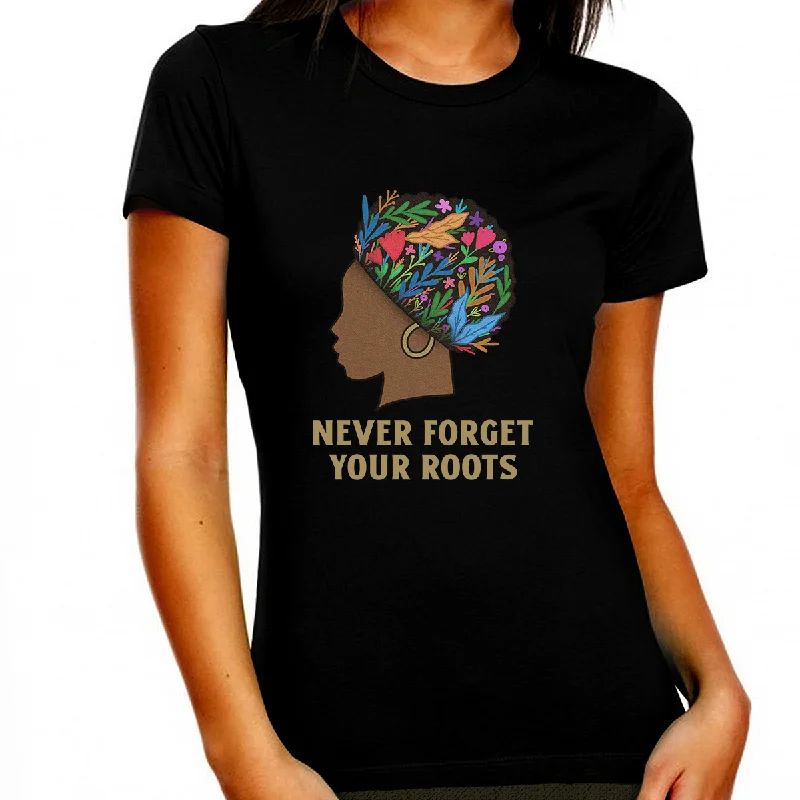 Black History Month Shirt for Women African American Shirts Black History T-Shirt Nylon Fabric Polyester Fabric Spandex Fabric Black History Month Shirt for Women African American Shirts Black History T-Shirt Nylon Fabric Polyester Fabric Spandex Fabric