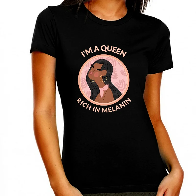 Black History Month Shirt for Women African American Shirts Black History T-Shirt Collared Crew Neck Turtle Neck Black History Month Shirt for Women African American Shirts Black History T-Shirt Collared Crew Neck Turtle Neck