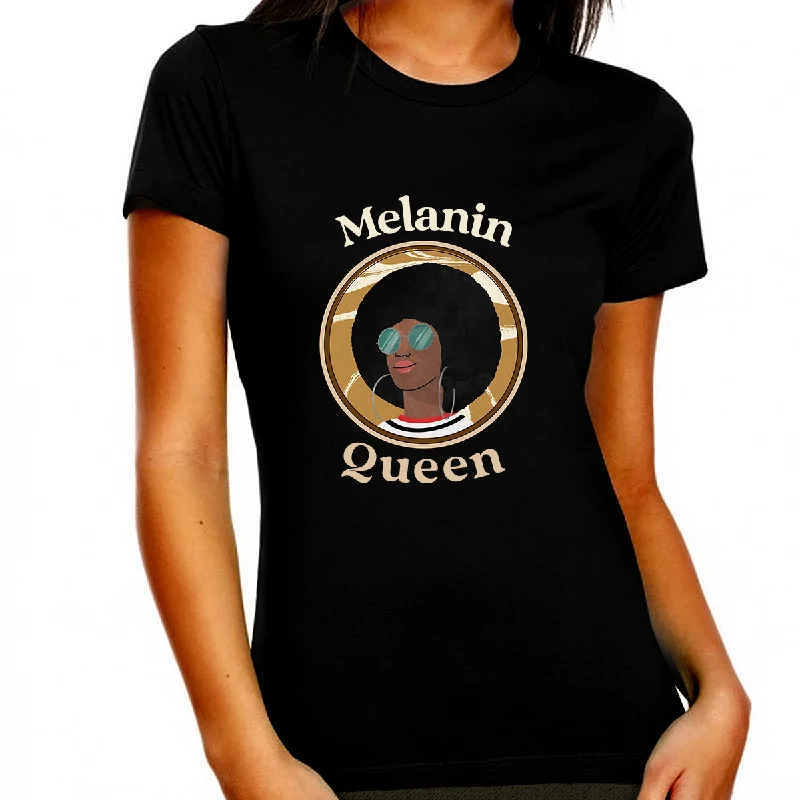 Juneteenth T-shirt for Women Freedom Day Womens Black Pride Melanin Tee Satin Blend Silk Blend Wool Blend Juneteenth T-shirt for Women Freedom Day Womens Black Pride Melanin Tee Satin Blend Silk Blend Wool Blend