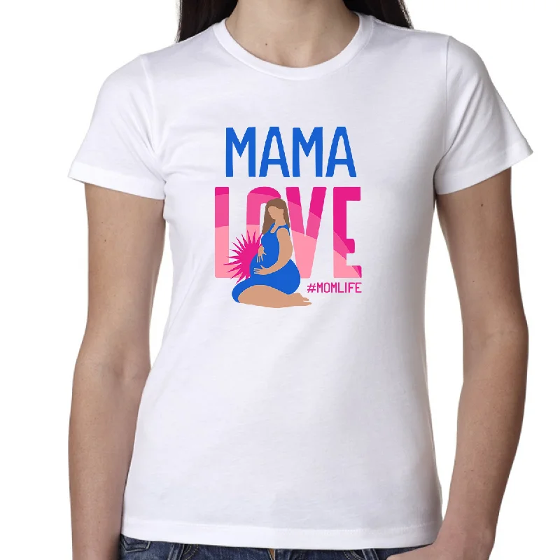 Love Mama Shirt Mom Life Shirts for Women Mom Shirt Mama Shirt Hooded Caped Shawl Collar Love Mama Shirt Mom Life Shirts for Women Mom Shirt Mama Shirt Hooded Caped Shawl Collar
