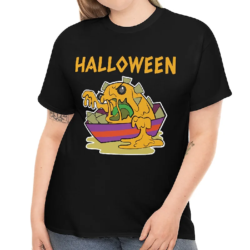 Mad Nachos Halloween Shirts for Women Plus Size 1X 2X 3X 4X 5X Spooky Food Plus Size Halloween Costumes for Women Notch Collar Peter Pan Collar Cowl Neck Mad Nachos Halloween Shirts for Women Plus Size 1X 2X 3X 4X 5X Spooky Food Plus Size Halloween Costumes for Women Notch Collar Peter Pan Collar Cowl Neck