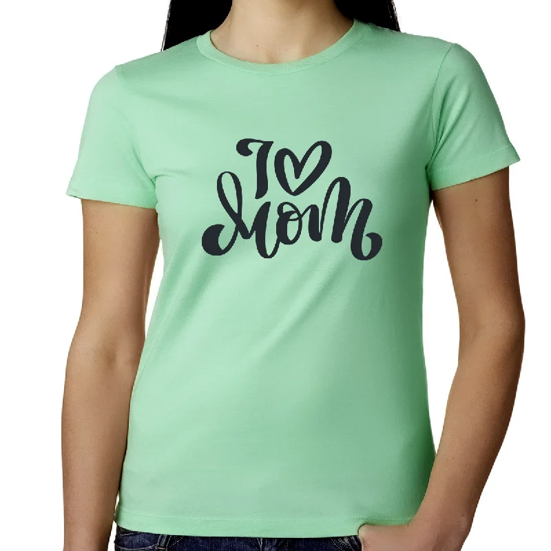 Mama Shirt I Love Mom Mothers Day Shirt Mom Life Shirts Mom Shirt Anti-Shrink Durable Soft Mama Shirt I Love Mom Mothers Day Shirt Mom Life Shirts Mom Shirt Anti-Shrink Durable Soft