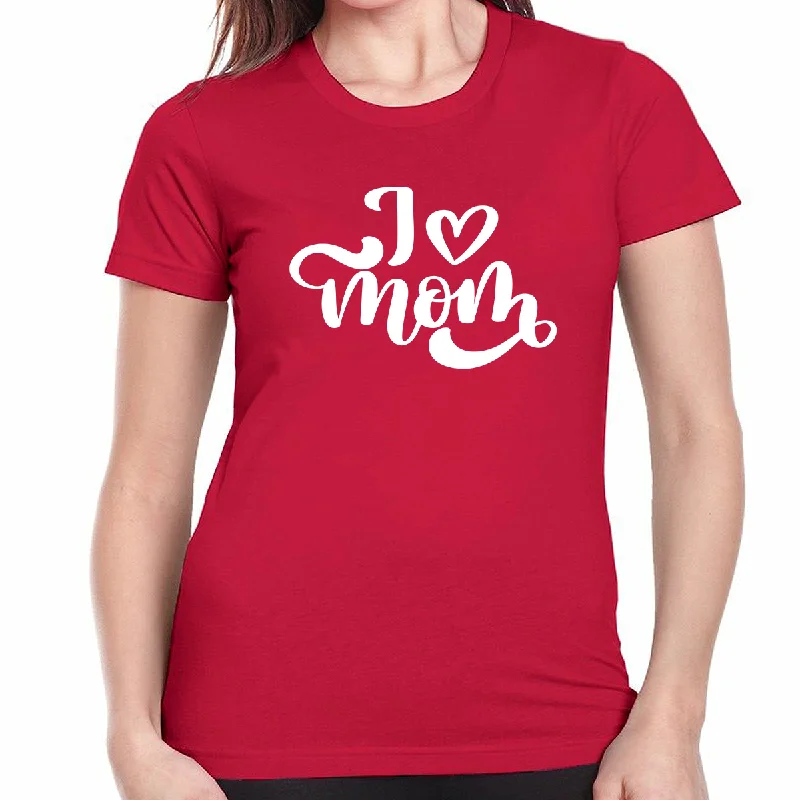 Mama Shirt I Love Mom Mothers Day Shirt Mom Life Shirts Mom Shirt Fashionable Trendy Casual Mama Shirt I Love Mom Mothers Day Shirt Mom Life Shirts Mom Shirt Fashionable Trendy Casual