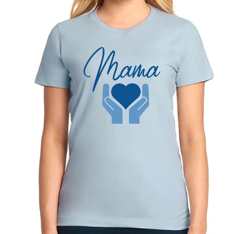 Mama Shirts for Women Happy Mothers Day Shirt Mom Shirt Mama Shirt Asymmetrical Pockets Print Mama Shirts for Women Happy Mothers Day Shirt Mom Shirt Mama Shirt Asymmetrical Pockets Print