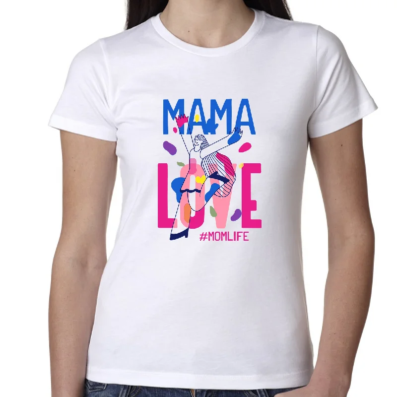 Mama Shirts for Women Mothers Day Shirt Mama Shirt Mama Shirt Welt Pockets Slit Pockets Mama Shirts for Women Mothers Day Shirt Mama Shirt Mama Shirt Welt Pockets Slit Pockets