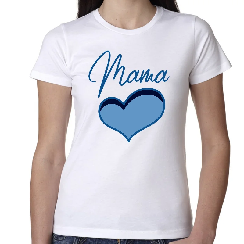 Mama Shirts for Women Mothers Day Shirt Mom Shirt Mama Shirt Collared T-Shirt Boat Neck A-Line Mama Shirts for Women Mothers Day Shirt Mom Shirt Mama Shirt Collared T-Shirt Boat Neck A-Line