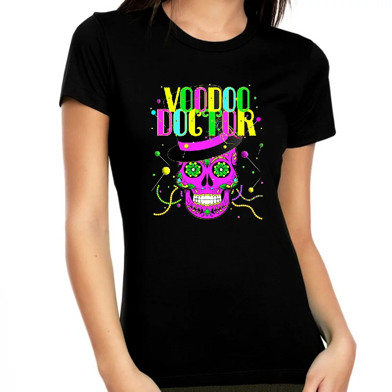 Mardi Gras Shirts for Women Voodoo Doctor Funny Mardi Gras Shirts Skull Mardi Gras Shirt Mardi Gras Outfit Ribbed T-Shirt High Neck Heavyweight Mardi Gras Shirts for Women Voodoo Doctor Funny Mardi Gras Shirts Skull Mardi Gras Shirt Mardi Gras Outfit Ribbed T-Shirt High Neck Heavyweight