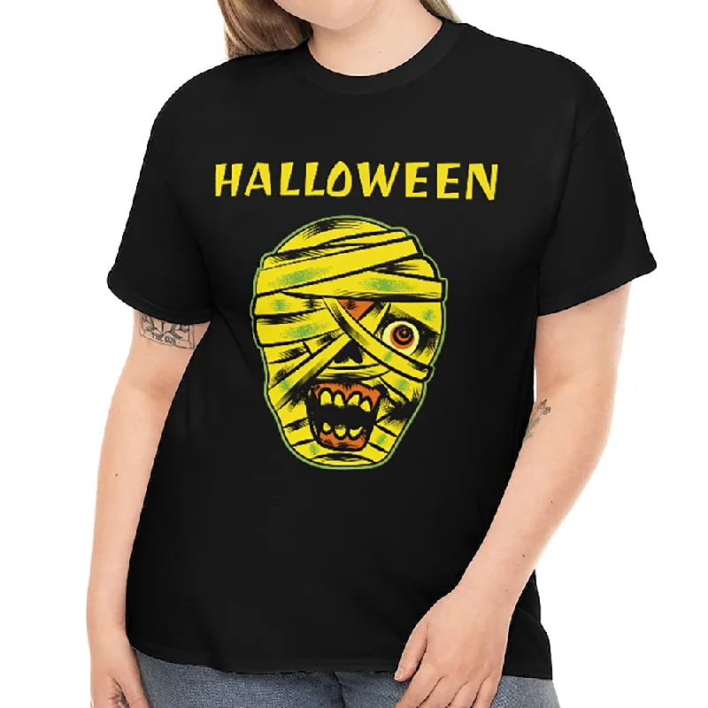 Mummy Funny Halloween Shirts for Women Plus Size 1X 2X 3X 4X 5X Zombie Halloween Costumes for Plus Size Women Zippered Front Buttoned Front Snap Front Mummy Funny Halloween Shirts for Women Plus Size 1X 2X 3X 4X 5X Zombie Halloween Costumes for Plus Size Women Zippered Front Buttoned Front Snap Front