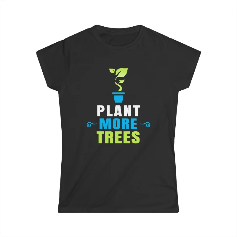 Plant More Trees Shirt Gift Environmental Earth Day Arbor Day Womens T Shirts Houndstooth Herringbone Solid Plant More Trees Shirt Gift Environmental Earth Day Arbor Day Womens T Shirts Houndstooth Herringbone Solid