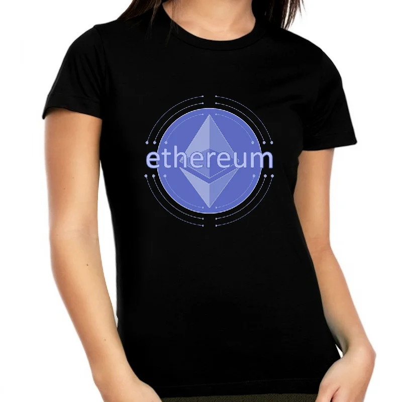 Plus Size Crypto Shirts for Women Ethereum Shirt Crypto Shirt Ethereum Cryptocurrency Ethereum Shirt Cozy Warm Stylish Plus Size Crypto Shirts for Women Ethereum Shirt Crypto Shirt Ethereum Cryptocurrency Ethereum Shirt Cozy Warm Stylish