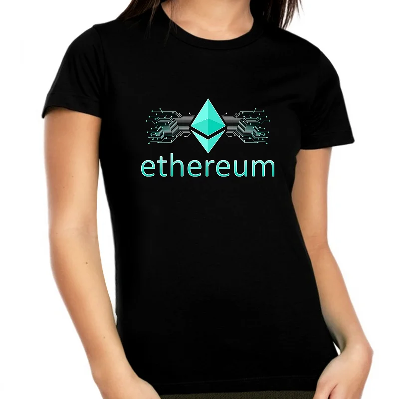 Plus Size Ethereum Shirts for Women Crypto Shirt Ethereum Shirt Crypto Ethereum Gift Ethereum Shirt Anti-Shrink Durable Soft Plus Size Ethereum Shirts for Women Crypto Shirt Ethereum Shirt Crypto Ethereum Gift Ethereum Shirt Anti-Shrink Durable Soft