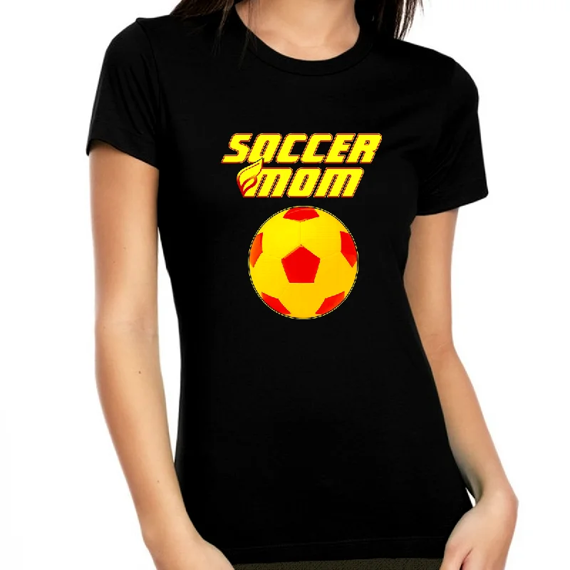 Soccer Mom Shirts for Women - Soccer Mom Shirt - Mothers Day Shirt - Mothers Day Gift Iron Safe Non-Iron Wrinkle Free Soccer Mom Shirts for Women - Soccer Mom Shirt - Mothers Day Shirt - Mothers Day Gift Iron Safe Non-Iron Wrinkle Free