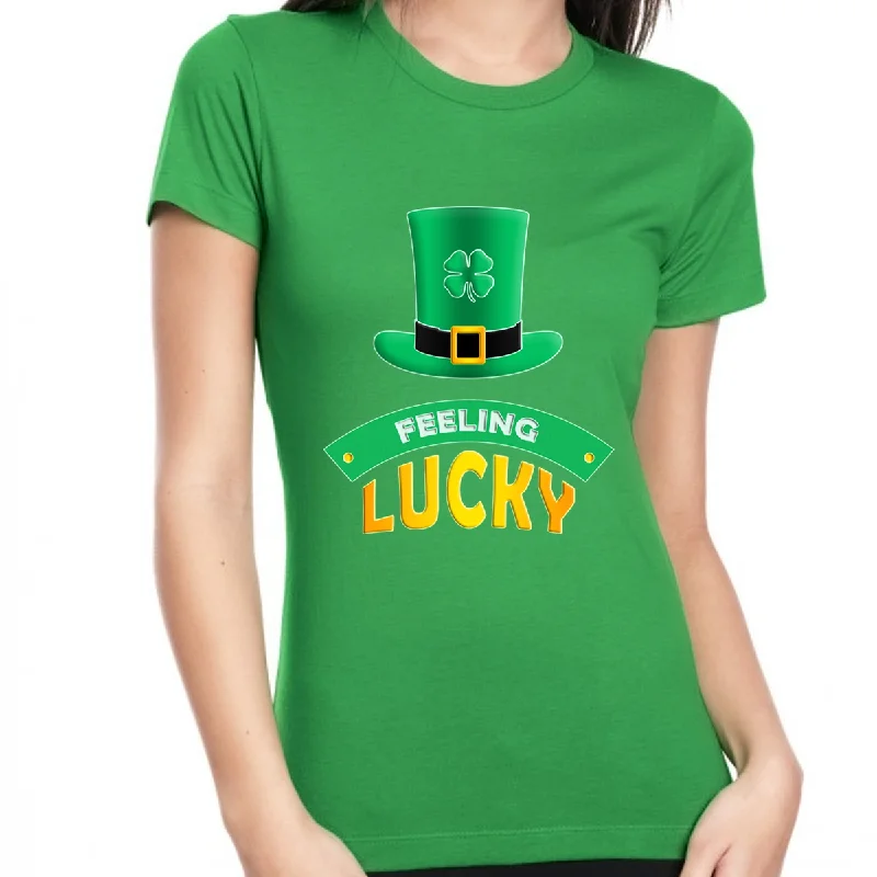 St Patricks Day Shirt for Women Saint Patrick's Shamrock Shirts Lucky Leprechaun Irish Shirt Cashmere Blend Cotton Blend Poly Blend St Patricks Day Shirt for Women Saint Patrick's Shamrock Shirts Lucky Leprechaun Irish Shirt Cashmere Blend Cotton Blend Poly Blend