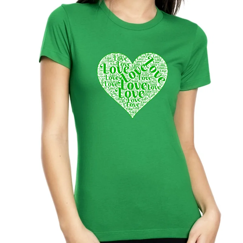 Womens St Patricks Day Shirt St Patricks Day Shirt Women Love Irish Cute St Patricks Day Irish Heart Shirt Hooded Caped Shawl Collar Womens St Patricks Day Shirt St Patricks Day Shirt Women Love Irish Cute St Patricks Day Irish Heart Shirt Hooded Caped Shawl Collar