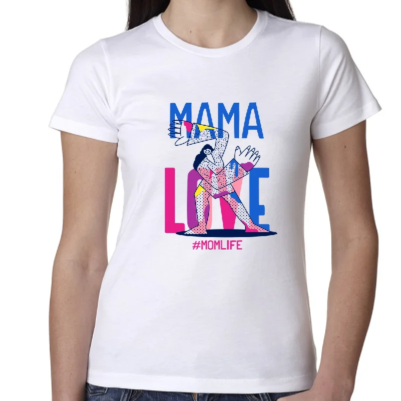 Yoga Mama Shirts for Women Mothers Day Shirt Cute Yoga Mom Shirts Mama Shirt V-Neck T-Shirt Long Sleeve Cotton Yoga Mama Shirts for Women Mothers Day Shirt Cute Yoga Mom Shirts Mama Shirt V-Neck T-Shirt Long Sleeve Cotton