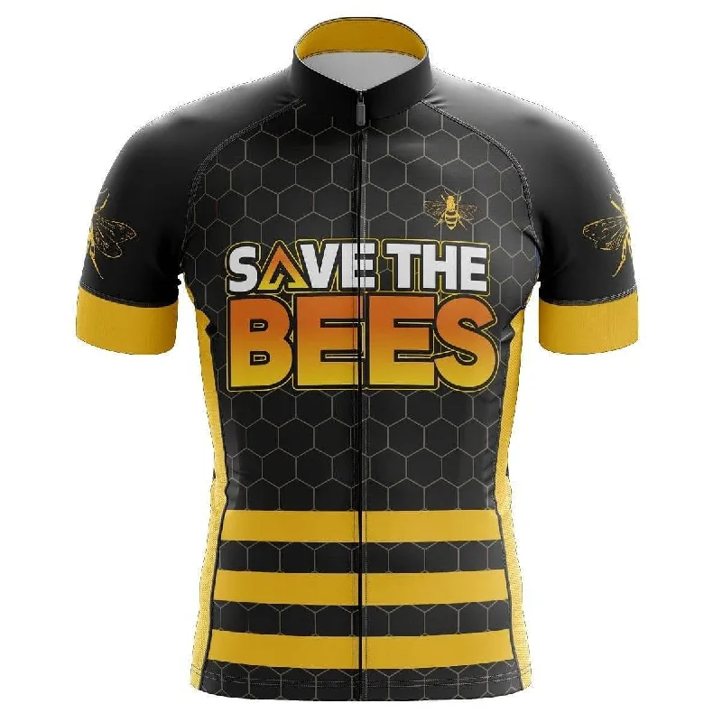 Save The Bees Cycling Jersey Daily Wear Jersey Tee