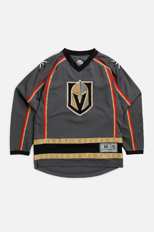 Vintage Las Vegas Golden Knights NHL Jersey - Women's S Royal Blue Jersey Shirt